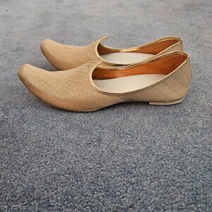 Colourful Handcrafted Sherwani Juttis / Mojaris wedding shoes for men Size 10